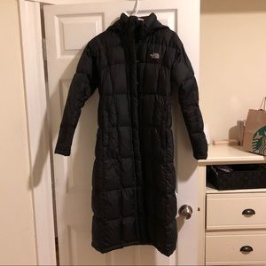 North face metropolis long jacket